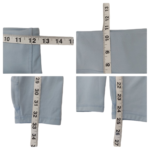 Fabletics Vintage Blue Motion 365 High Waisted Moto 7/8 Leggings - Picture 11 of 12